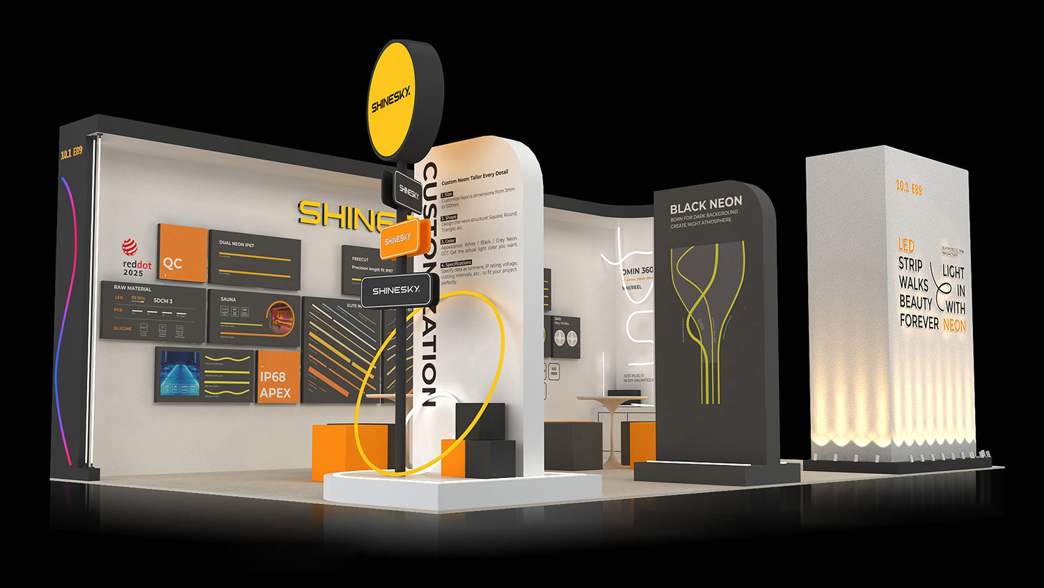 SHINESKY booth 10.1E89 at Light + Building 2026 in Frankfurt